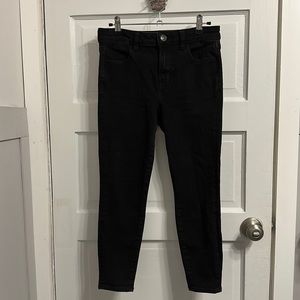 Black American Eagle Next Level high rise Stretch Jeans